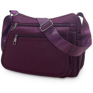 Crossbody Bags Multiple Pockets Shoulder Handbag Casual Nylon o_o